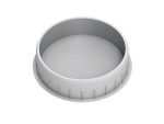 TRIM CAP WHITE 35X10MM -  (1 PC) - Image 3