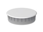 TRIM CAP WHITE 35X10MM -  (1 PC) - Image 2