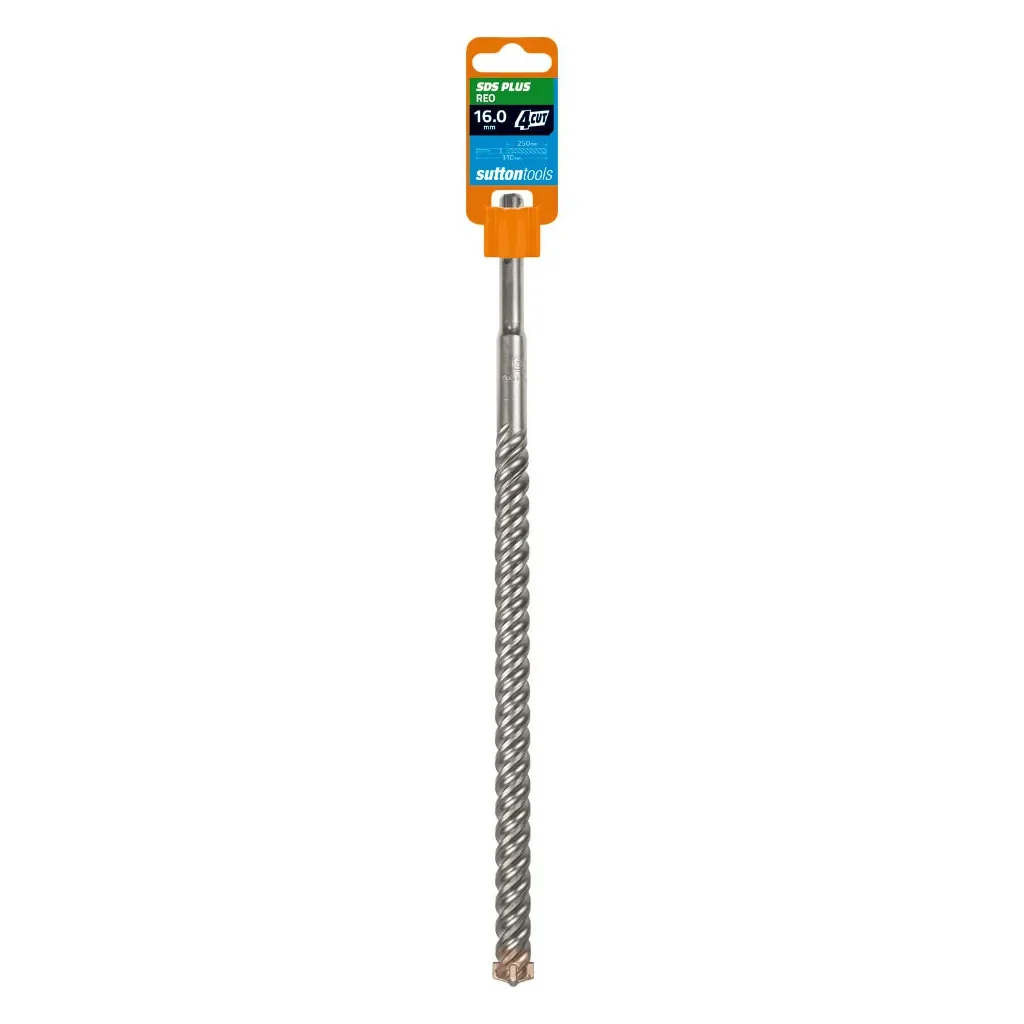 DRILL D632 MASONRY SDS+ 4CUT 16MM x 160MM DRILL D632 MASONRY SDS+ 4CUT 16MM x 160MM