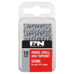 DRILL PANEL D/END HSS BRIGHT #30 (3.26MM) 10PK P&N