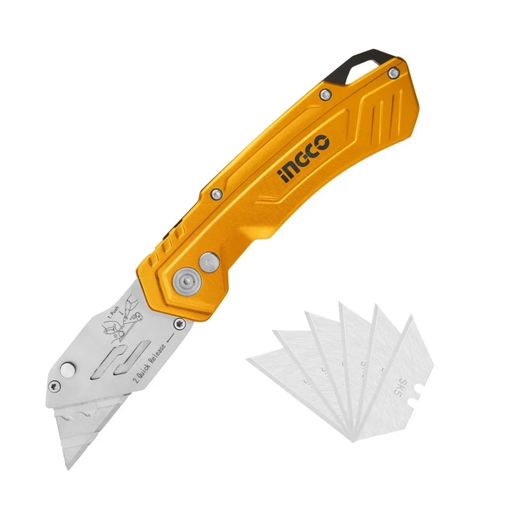 Folding Knife WITH 6BLADES 19 MM Folding Knife WITH 6BLADES 19 MM
