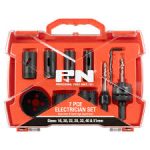 HOLESAW BI-METAL ELECTRICIAN SET 16-40MM 7PC P&N