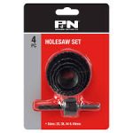 HOLESAW SET 32,38,44,54MM 4PC P&N