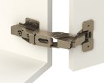 Concealed hinge, Häfele Metalla 310 SM 155°, full overlay  45mm   mounting - Image 11