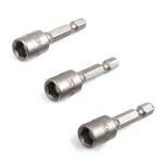 Magnetic Nut Socket 3PCS 1/4 IN. Hex Shank 8mm x48mm - Image 2