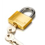 Padlock Brass Heavy Duty 1-1/2"(40mm) Key Alike 2pcs - Image 3