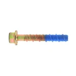 Screw Bolt Hex Head YZ Blue Tip 6 x 45mm BX100