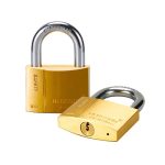 Padlock Brass Heavy Duty 1-1/2"(40mm) Key Alike 2pcs - Image 5