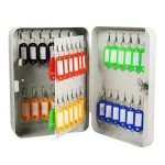 Key Cabinet Offwhite 48 Keys 9-7/8"x 7-1/8"x 3-1/8"(250x180x80mm) - Image 2