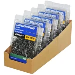 Steel Nail Bright Flat (1")25mm 500g Polybox - Image 5