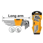 Ball Point Hex Key Set 9 Pcs Trade