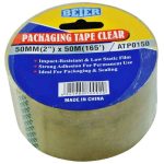 Packing Tape Clear 50mmx50M(2"x164') - Image 2