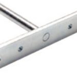 Bracket, for shelf support, Triade Steel, zinc plated