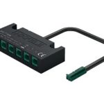 6-way distributor, Häfele Loox5 24 V without switching function, max. connected wattage 120 W