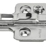 Cruciform mounting plate, Häfele Metalla 310 SM,  holes only