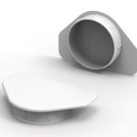 HINGE HOLE COVER PLUG WHITE - (1 PC)