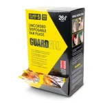 GUARDALL Class 5 26DB Uncorded Disposable Ear Plugs – 200 Pairs