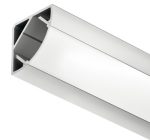 LOOX profiles, 2195,Silver ,Milky, profile height: 20mm