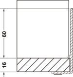 Under sink Drawer Flexi Insert White - Image 2