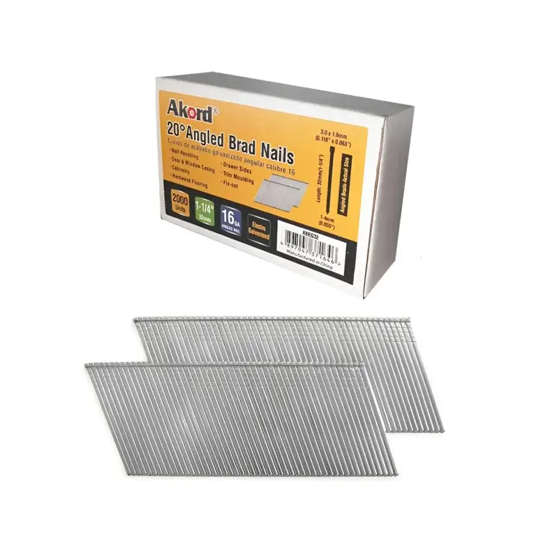 Angled Brads 20° E.GAL16GA BX2000/ 50MM