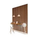 Acoustic WOOD WALL PANEL THREE SIDED