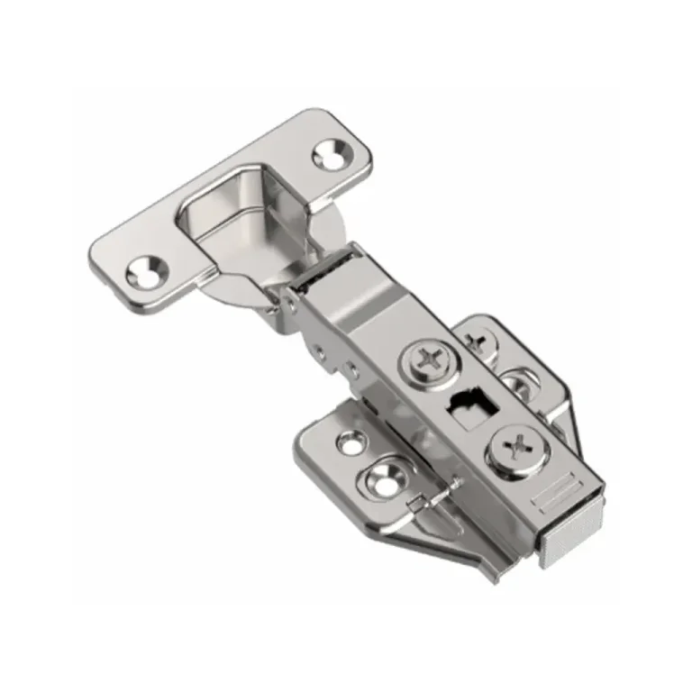 3D Concealed Hinge with plate - 2 piece