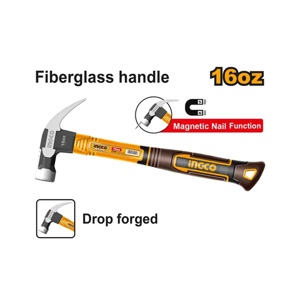 Claw Hammer Fiberglass Handle 450g Claw Hammer Fiberglass Handle 450g