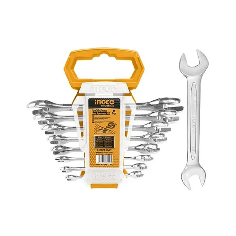 DBL Open End Comb Spanner Set 8 PcS Trade