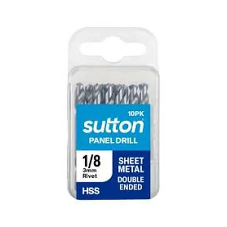 DRILL D134 PANEL TUPOINT HSS BRT 1/8ʺ (3.18MM) 10PK