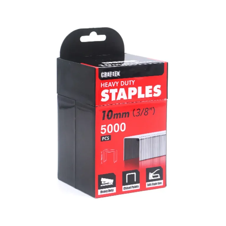 Heavy Duty Staples 8mm (5/16") 5000PK