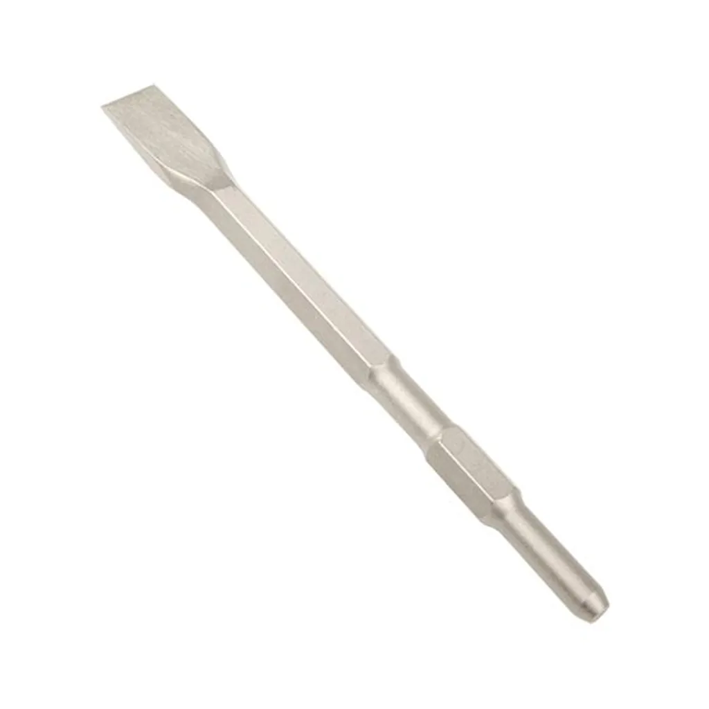Hex Flat Chisel Alloy Steel Sand Blasting Blacken 1728025mm (0.7x11x1) Hex Flat Chisel Alloy Steel Sand Blasting Blacken 17*280*25mm (0.7"x11"x1")