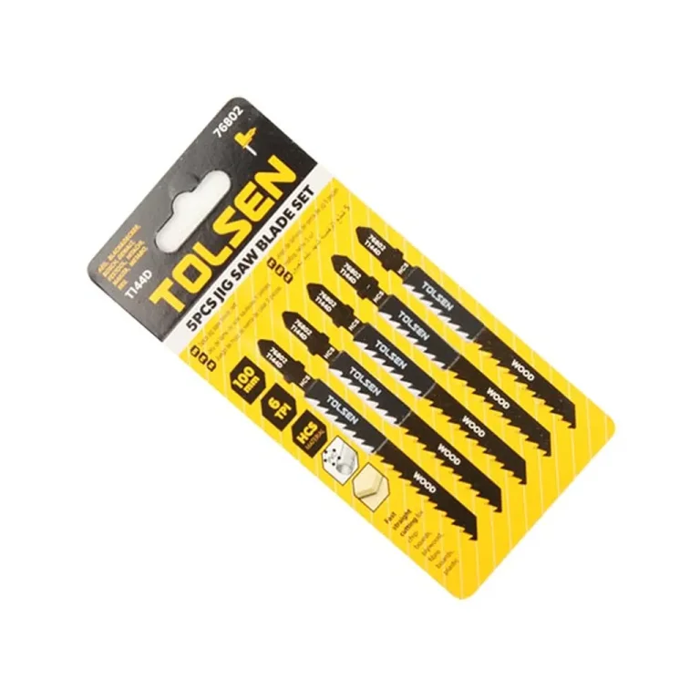 Jigsaw Blade HCS 6TPI T144D For Wood Black 100mm (4")