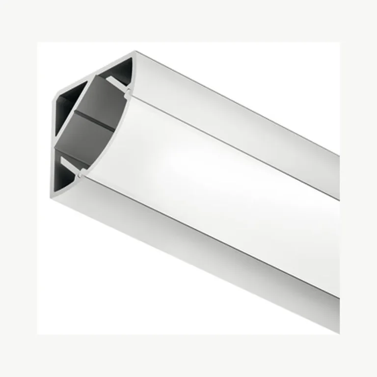 LOOX profiles, 2195,Silver ,Milky, profile height: 20mm