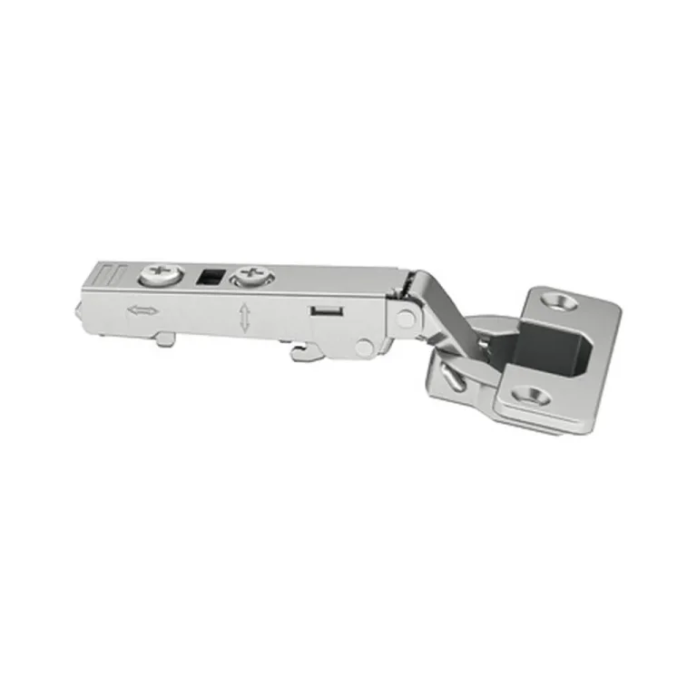 Metalla 310 SM 110°, full overlay mounting hinge knock in 45D
