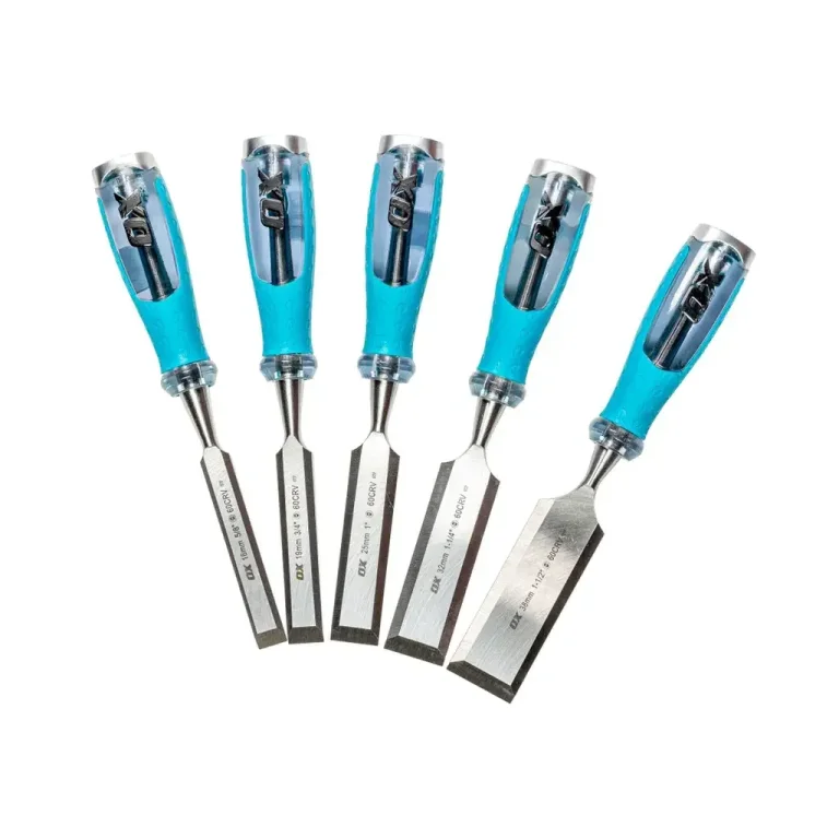 OX 5 PCS WOOD CHISEL SET