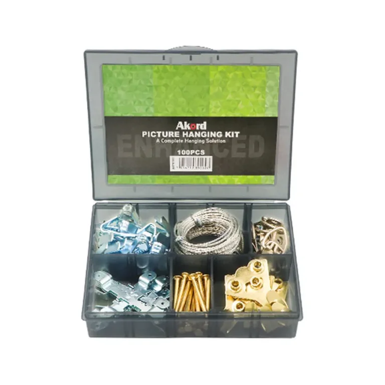 Picture Hanging Enhanced Kit 100PCS