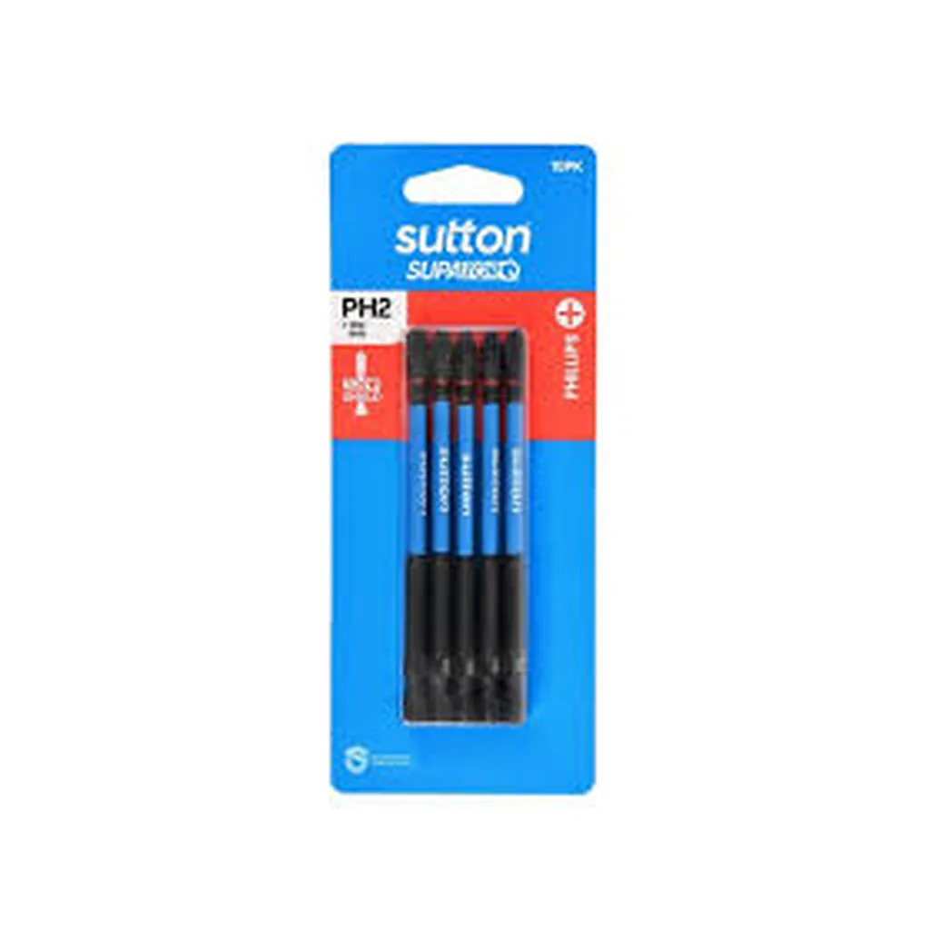 SCREWDRIVER BIT S200 SUPATORQ PHILLIPS PH2 100MM 10PK SCREWDRIVER BIT S200 SUPATORQ PHILLIPS PH2 100MM 10PK
