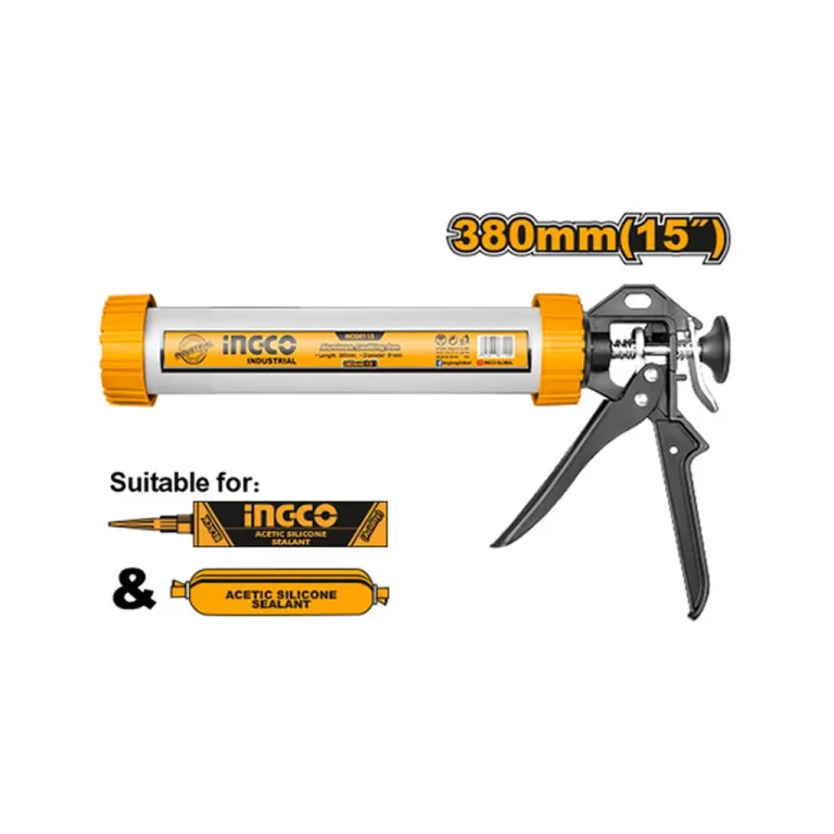 Sausage Caulking Gun 378mm Trade