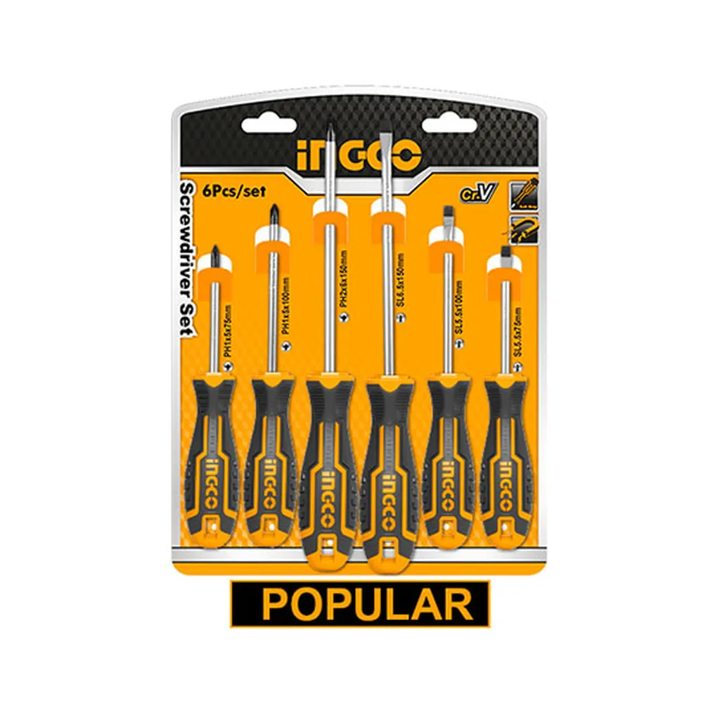 Screwdriver Set 6Pcs Trade Screwdriver Set 6Pcs Trade