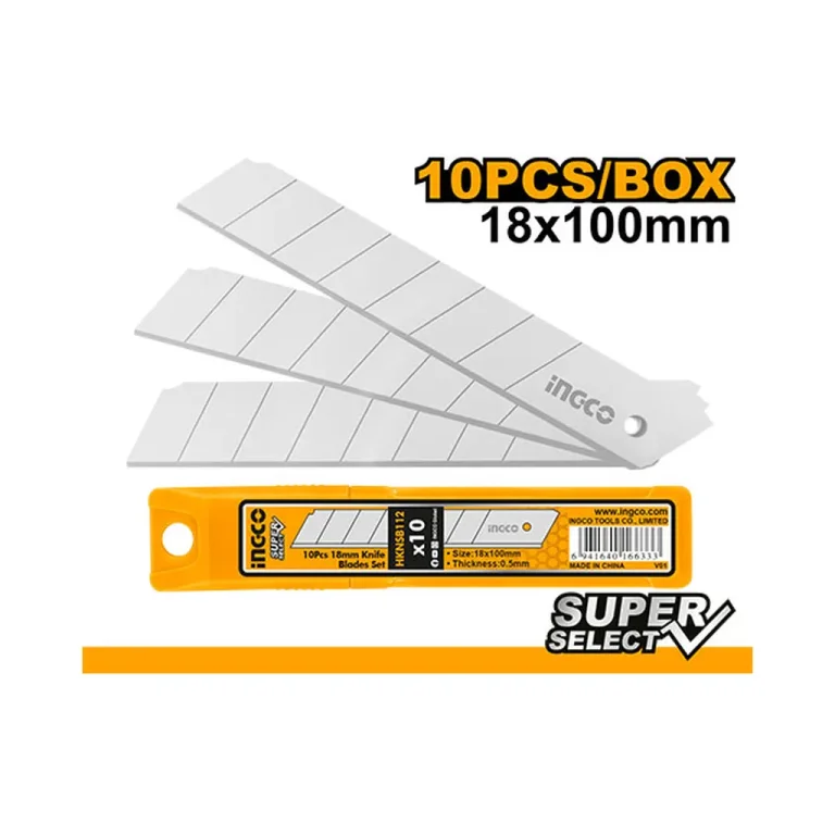 Snap-Off Knife Blades Set 18MM 10PK