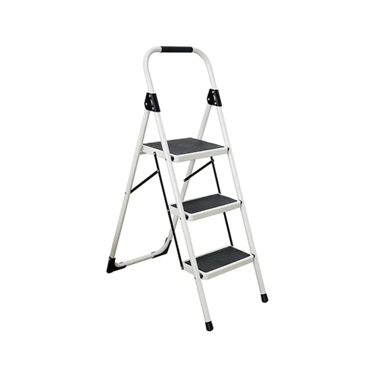 Steel Step ladder 3 Steps Stool 1. 25M Loading Capacity 120kg