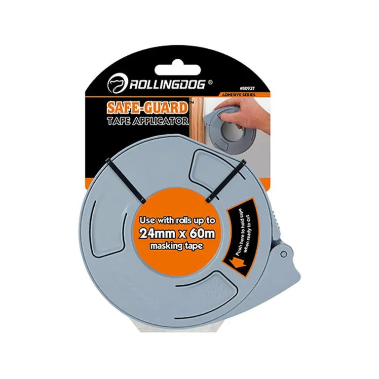 Tape Applicator with Sharp Cutting Edge for 24mm x 60m (1" x 60 yards) Tape