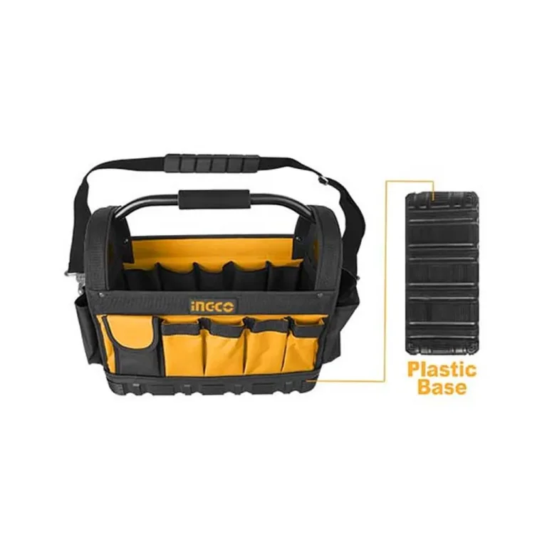 Tool Bag 400mm W/Plastic Base Trade