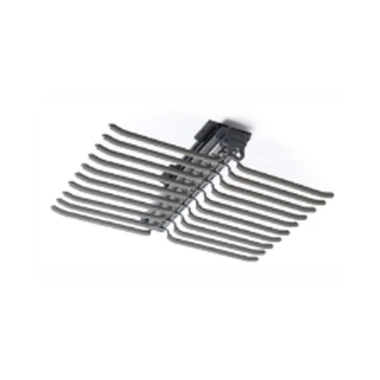 Top-mounted double rows pants rack