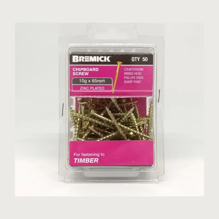 BREMICK CHIPBOARD SCREWS