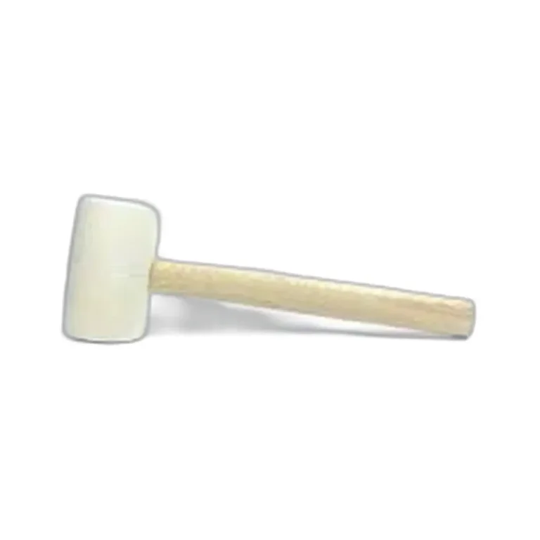 mallet hammer 16 0z white