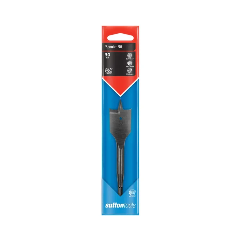DRILL D501 SPADE BIT SUPABORE CARDED 30.0MM
