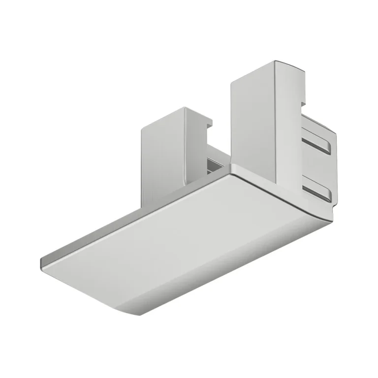 Hafele Endcap for Profile 1103 Plastic Silver 10 Pack