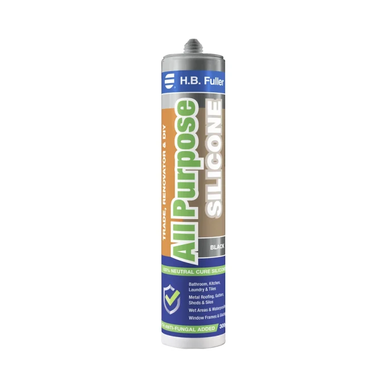 H.B. Fuller All Purpose Silicone Black
