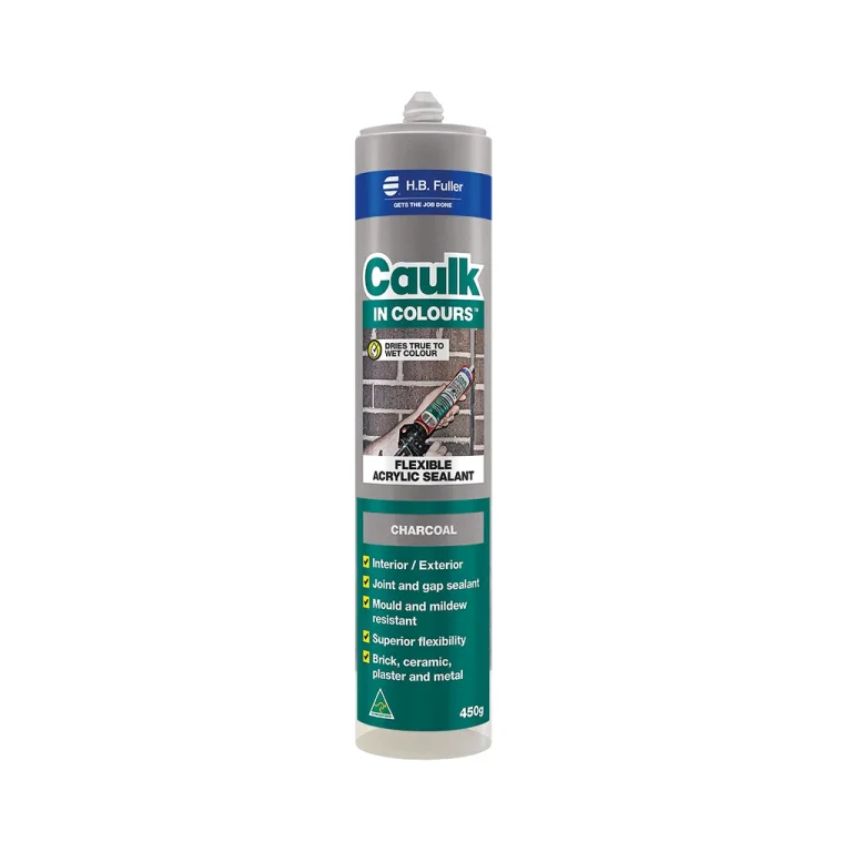 H.B. Fuller Caulk In Colours Charcoal